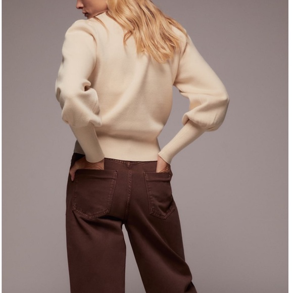 Zara Balloon Sleeve Sweater - Picture 3 of 7